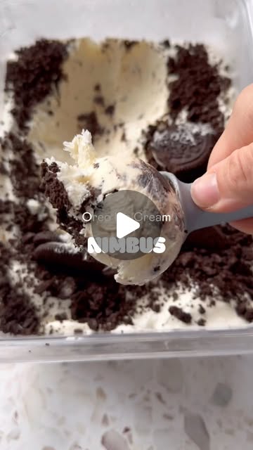 Oreo ice cream from Nimbus’s original recipe post