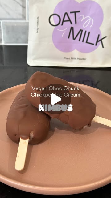 Chocolate chickpea ice cream from Nimbus’s original recipe post