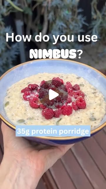 Soy & peanut butter porridge from Nimbus’s original recipe post